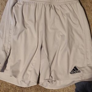Adidas Men's White Shorts